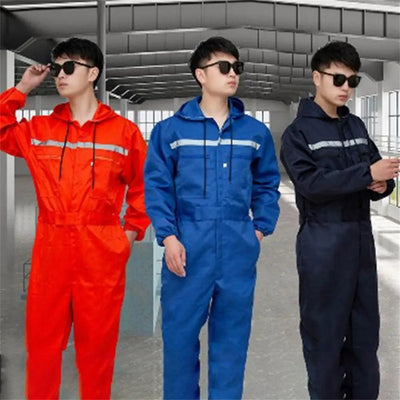 Men's One-piece Hooded Work Suit iTouch Exclusive Boutique