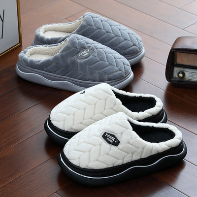 Thick Bottom Non-stinky Feet Home Indoor Non-slip Winter Fluffy Slippers itouch exclusive botique